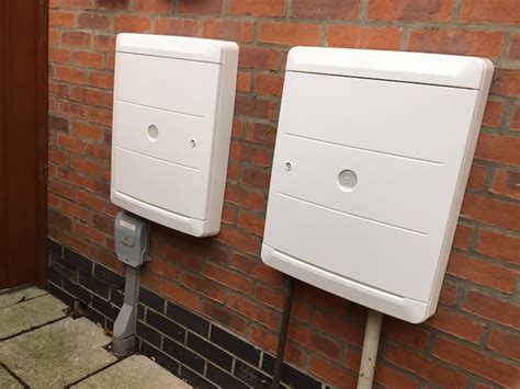 cost to replace outside electrical meter box|electrical meter box outside house.